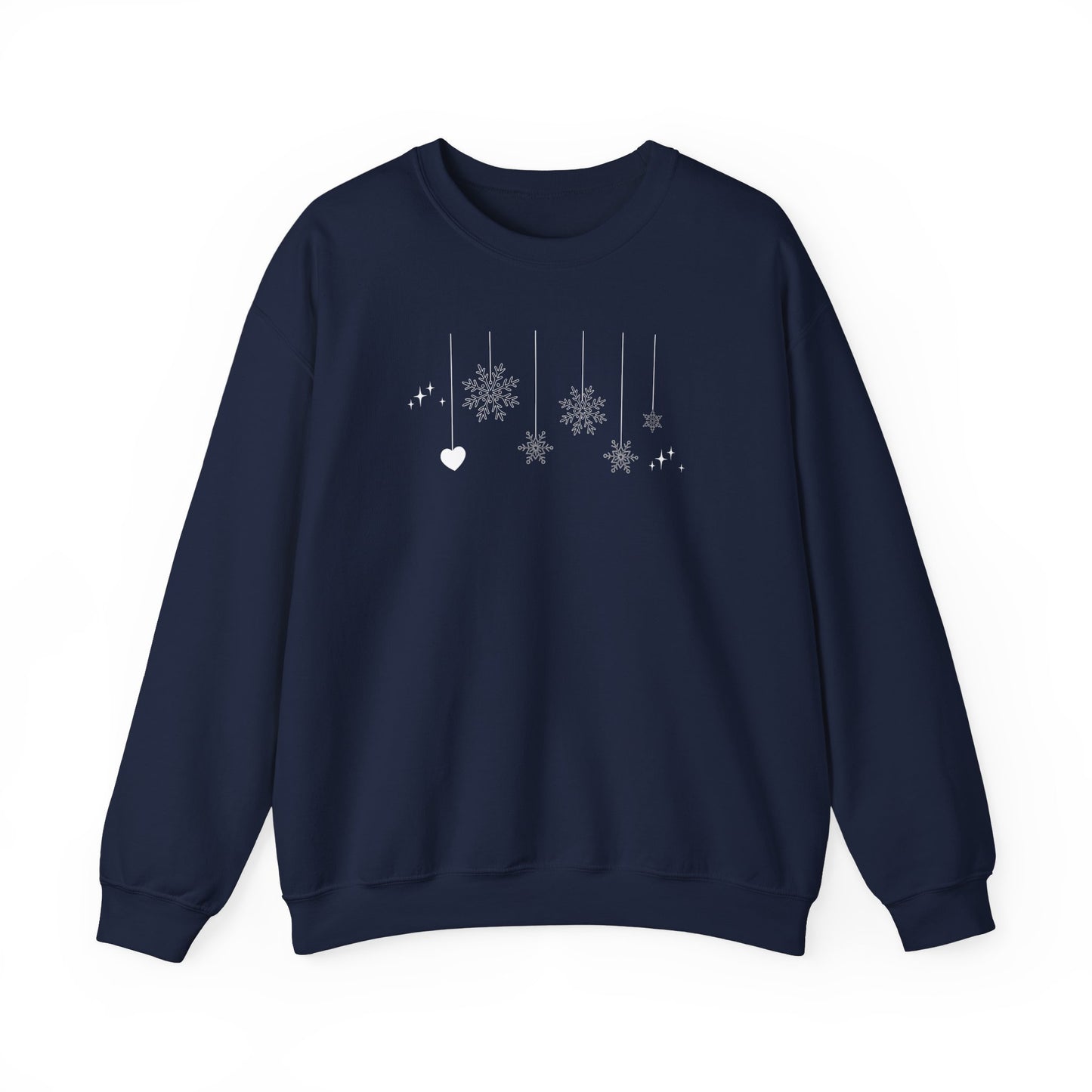 Snowflakes Crewneck Sweatshirt