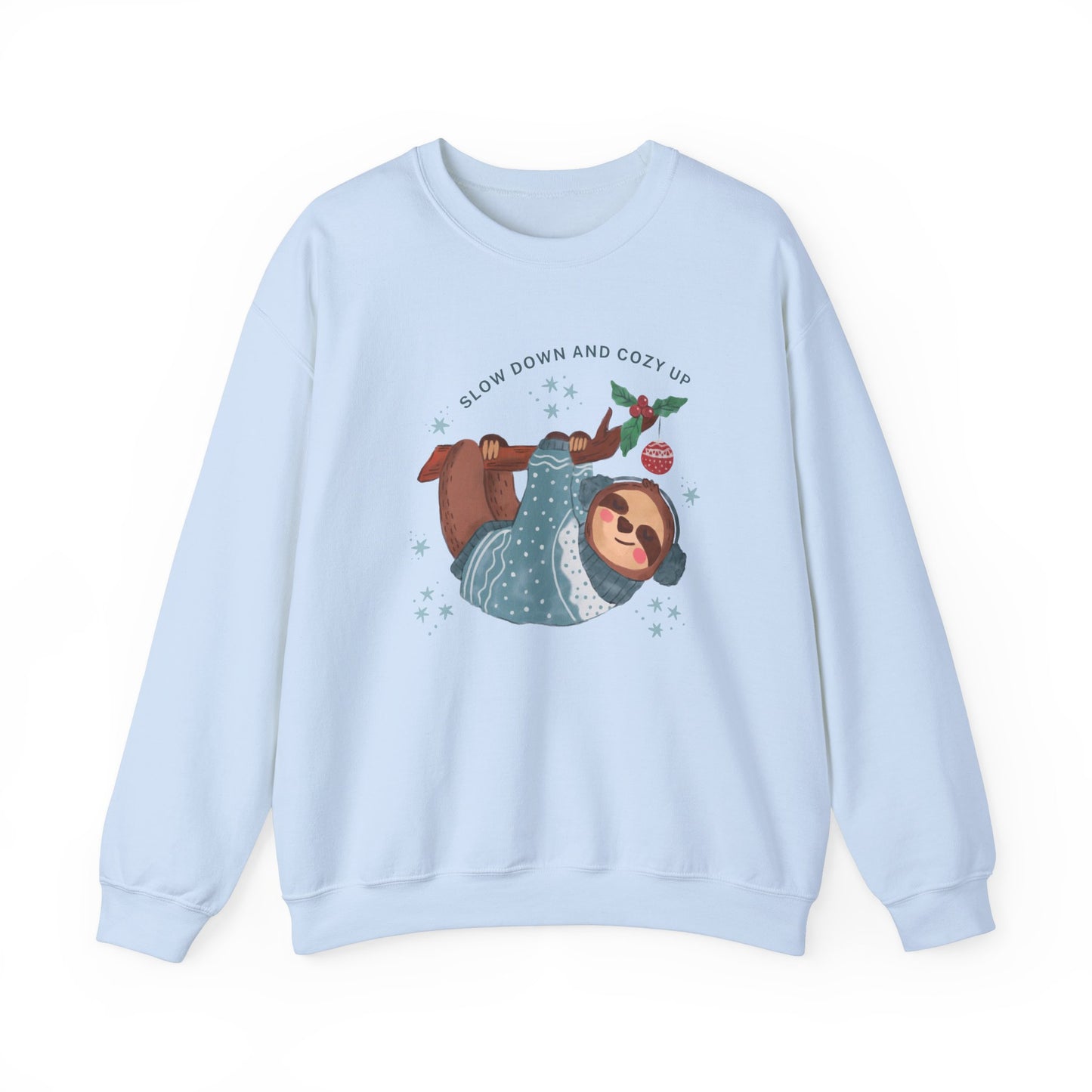 Slow Down and Cozy Up Crewneck Sweatshirt