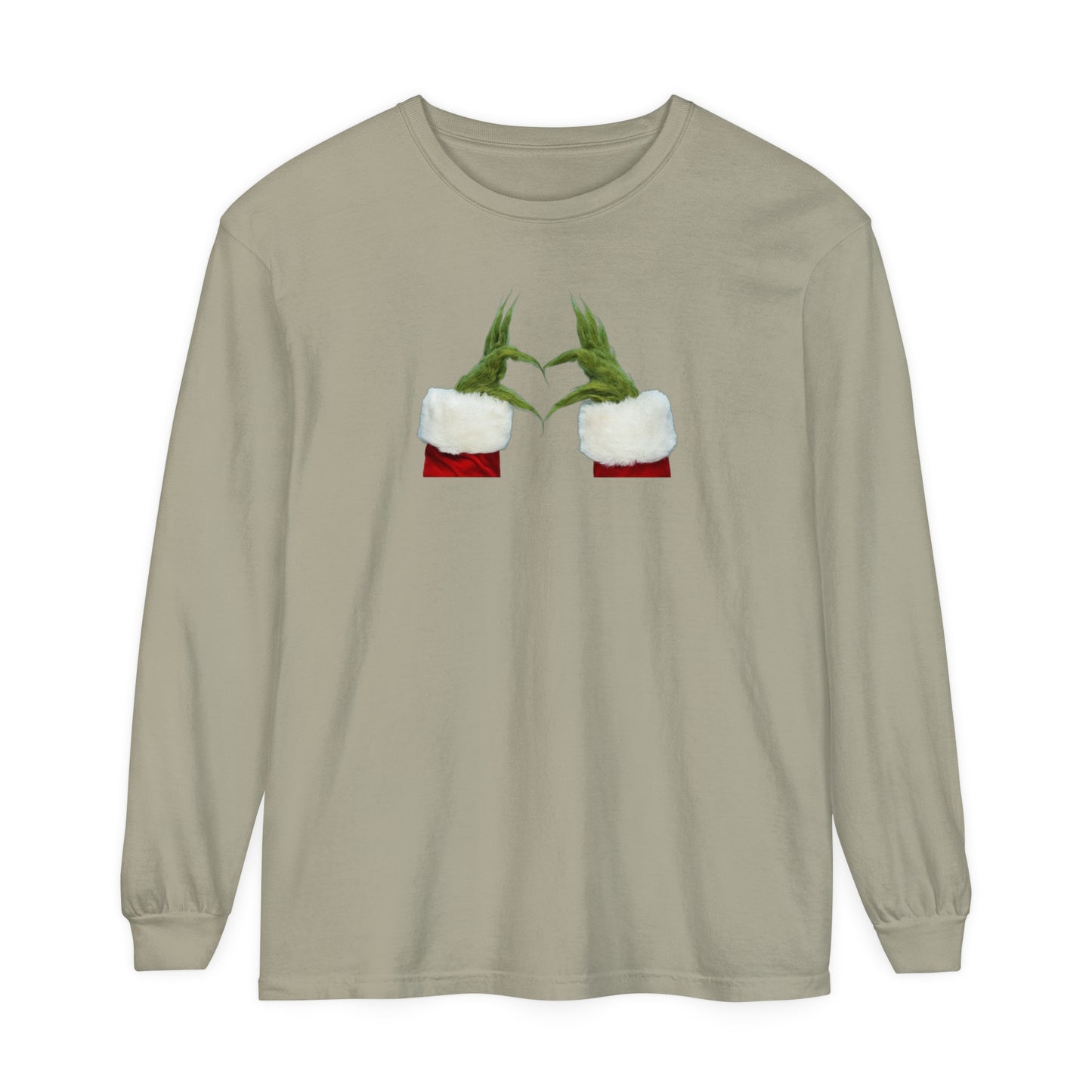 Grinch Hands Long Sleeve T-Shirt