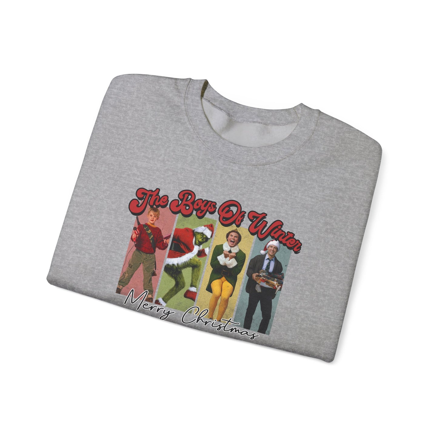 The Boys of Christmas Crewneck Sweatshirt